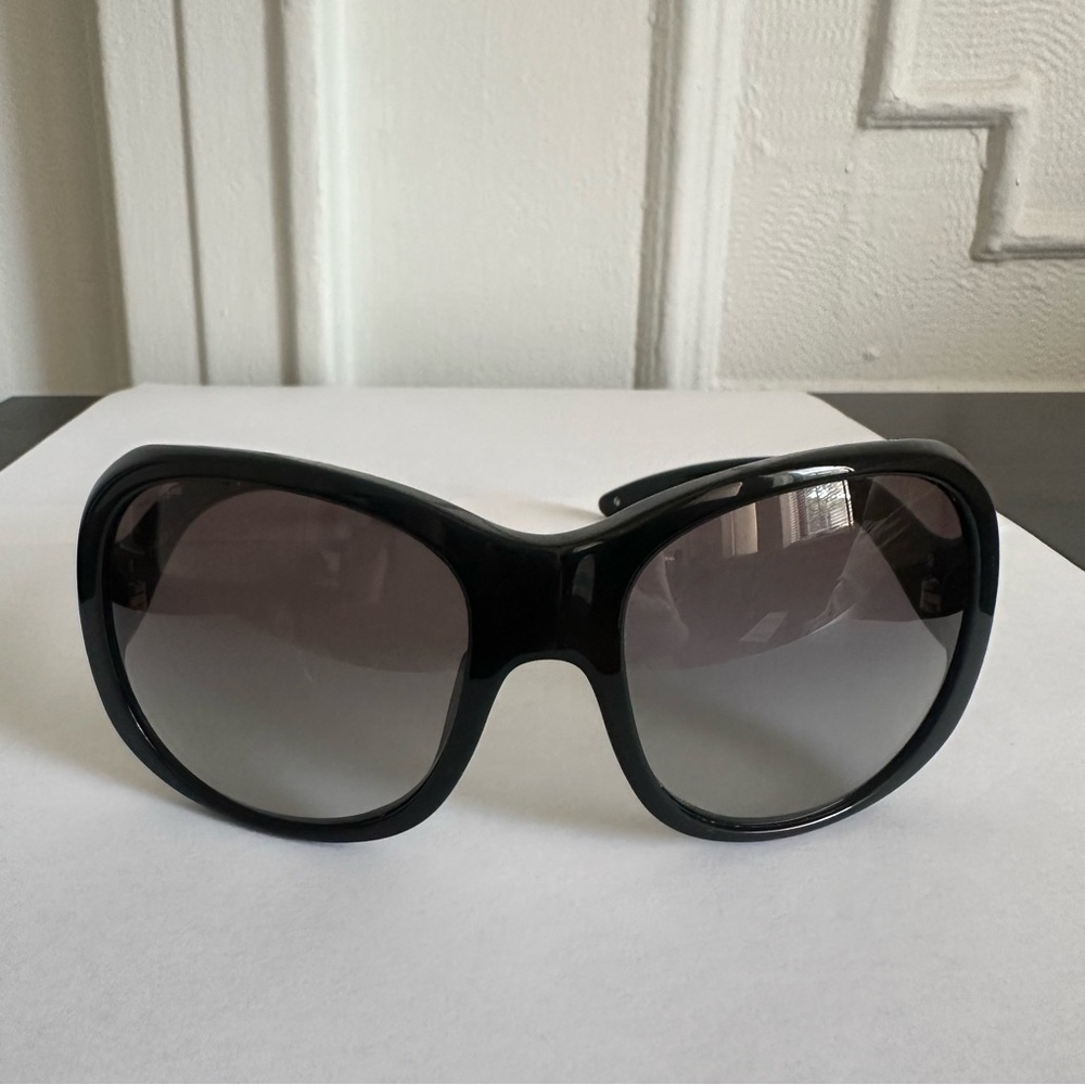 PRADA black oversized sunglasses